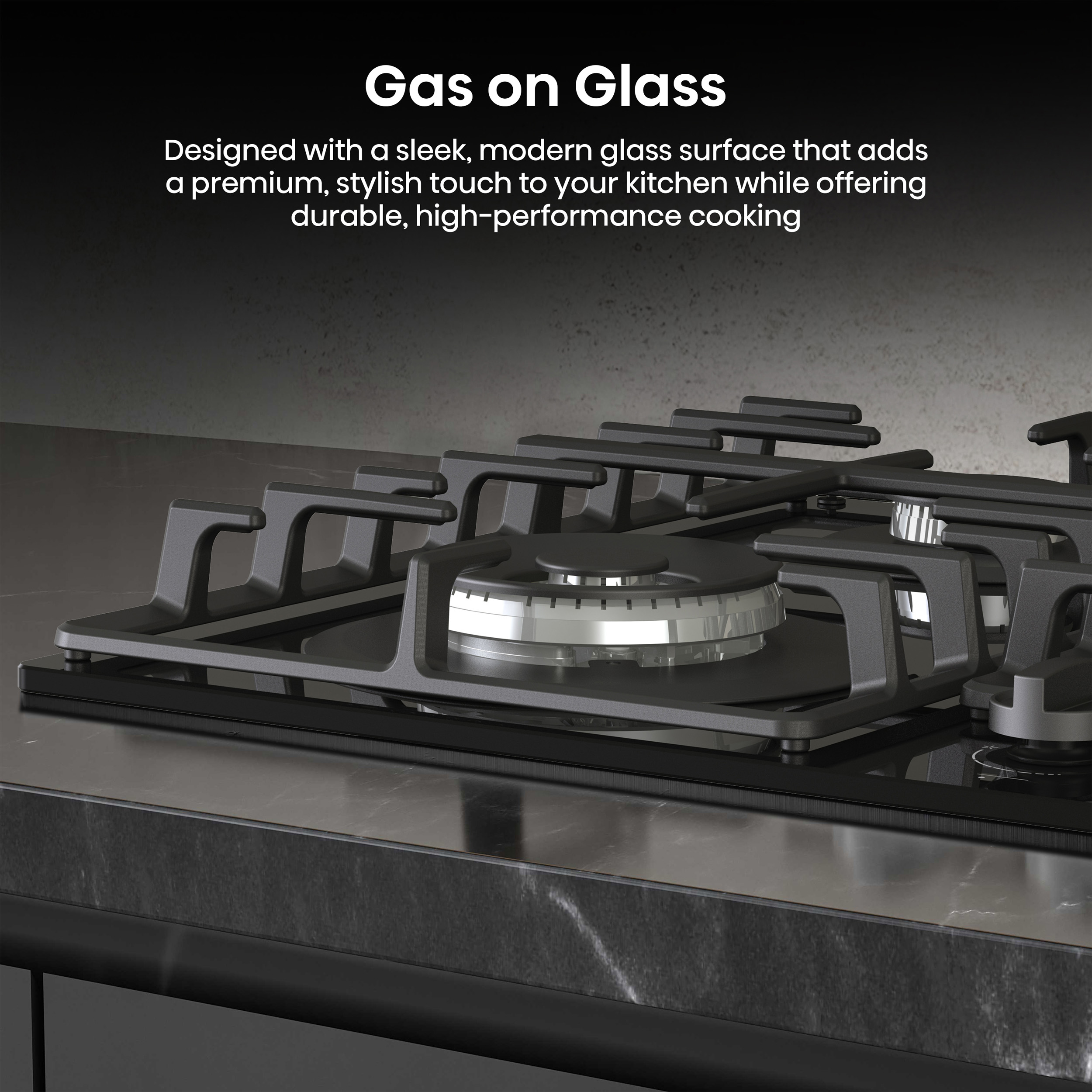 Hisense GG663BHF 60cm 4 Burner Gas Hob - Image 5